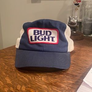 Vintage Bud Light trucker hat SnapBack